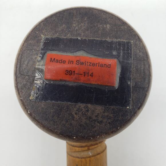 Spiral Screw‎ Wooden Nutcracker Floral Carved. Made In Switzerland - Picture 9 of 11